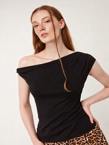 No Matter What Blouse in Zwart