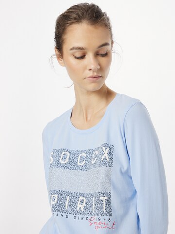 Soccx Shirt 'Into The Blue' in Blue