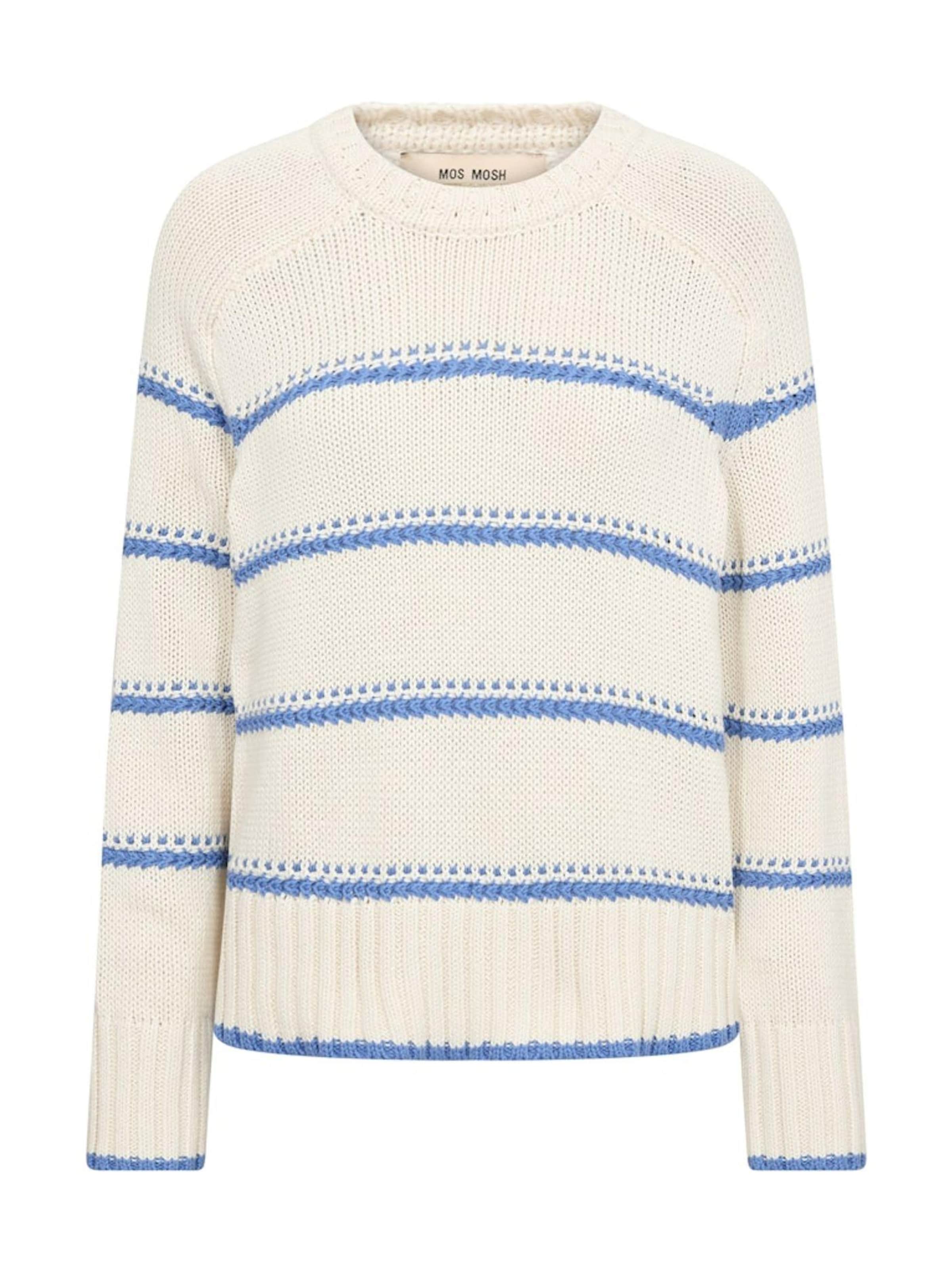 MOS MOSH Pullover 'MMRola Bine'‌‌‌‌‌‌‌ in Blau: Vorderseite