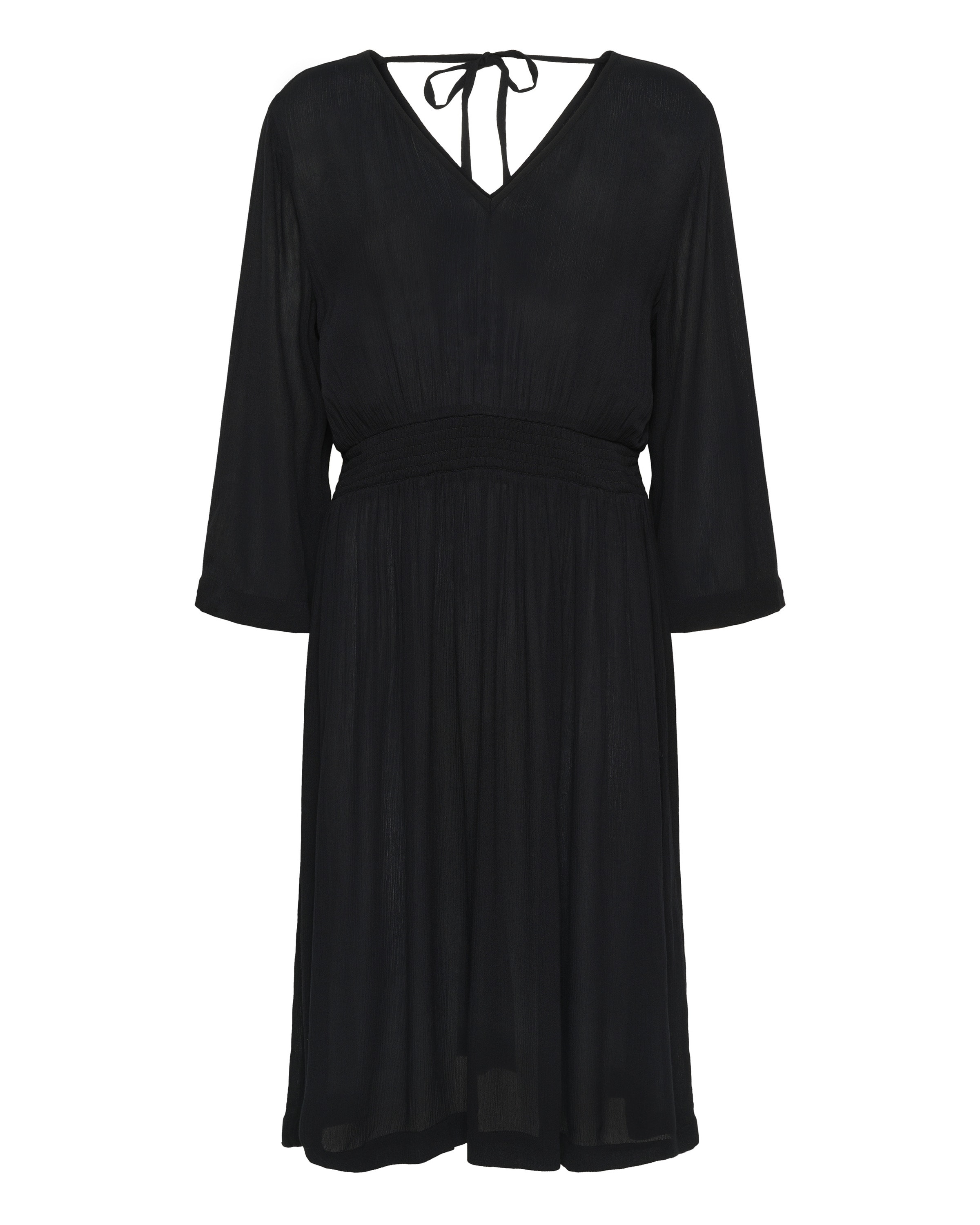 Kaffe Kjole 'KAmariah Amber' i sort: forside