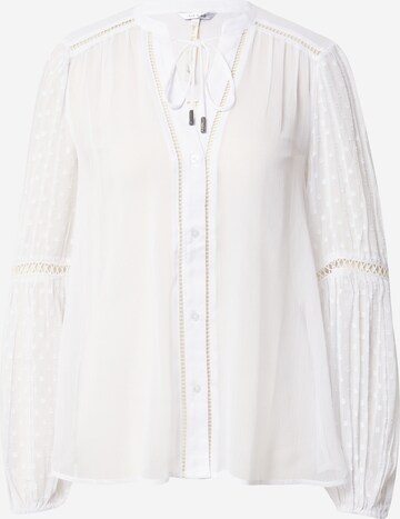 Camicia da donna 'JOSETTE' di GUESS in bianco: frontale