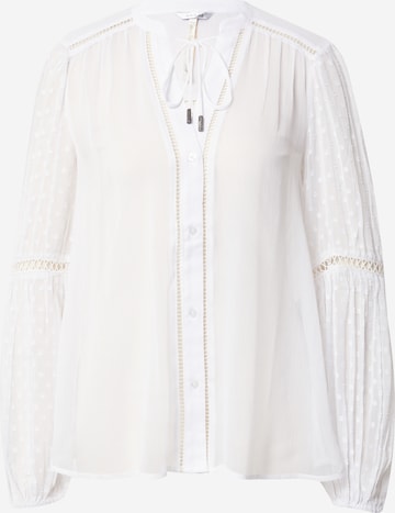 Chemisier 'JOSETTE' GUESS en blanc : devant