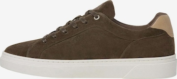 Baskets basses 'Hackney Destine' Hackett London en vert : devant