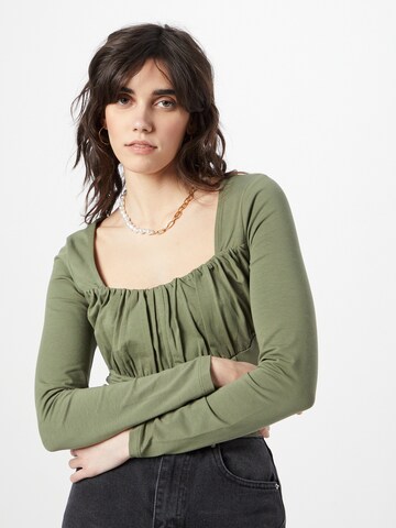 T-shirt Nasty Gal en vert