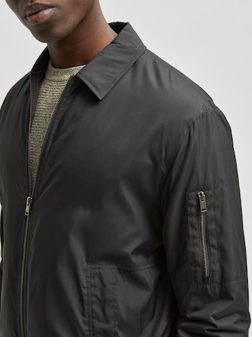 SELECTED HOMME Between-season jacket 'Royce' in Black