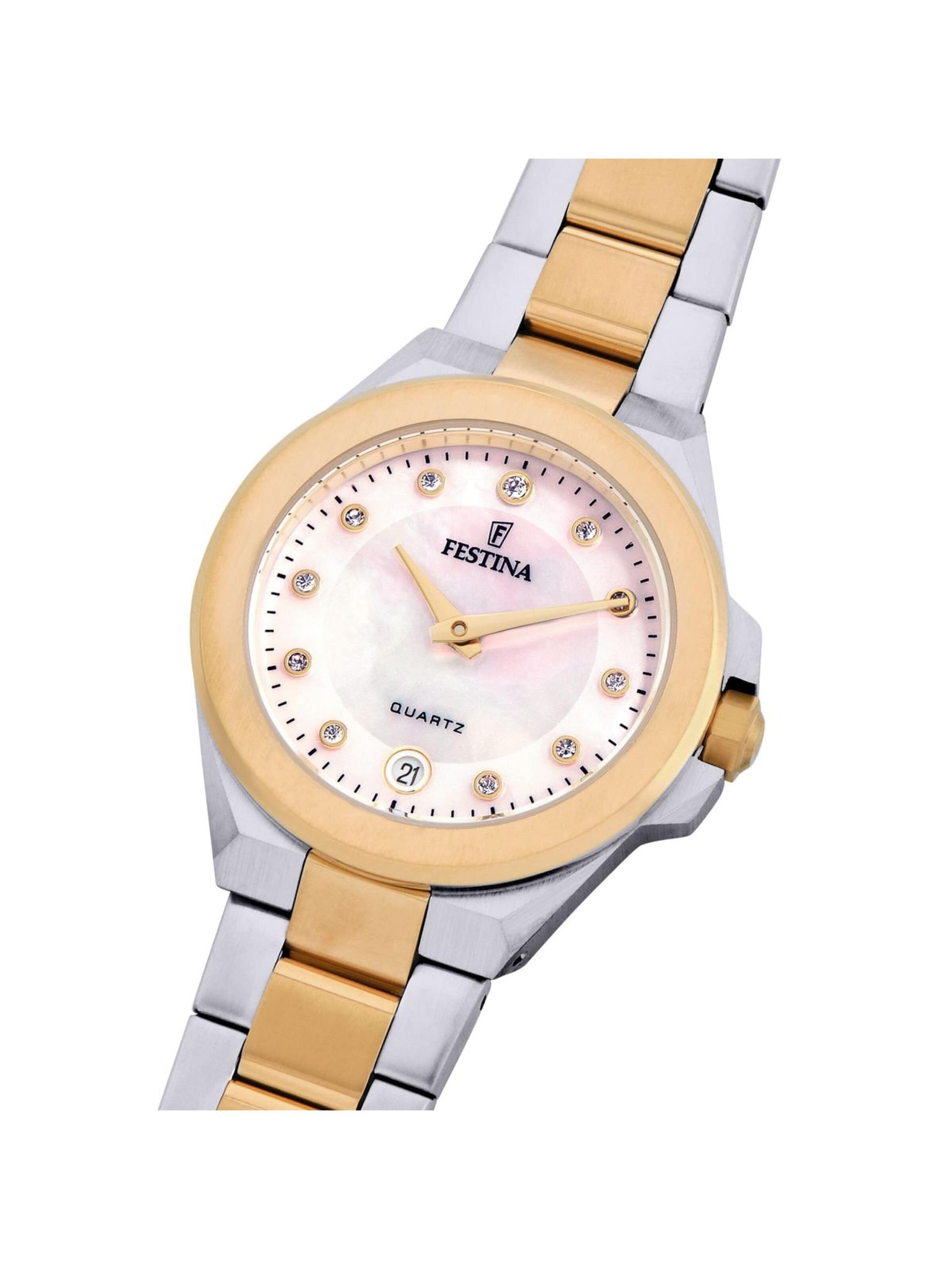 Montre à affichage analogique 'Festina - Watch Mademoiselle - Quartz watch movement - Watch case width: 33 mm' FESTINA en rose