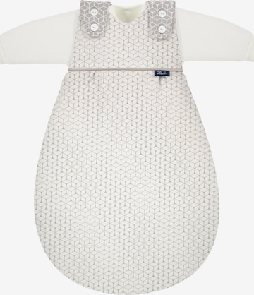 ALVI Schlafsack 'Schlafsack Baby-Mäxchen 3-teilig Baumwolle' in Grau: Vorderseite