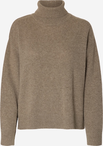 SELECTED Pullover in Beige: Vorderseite