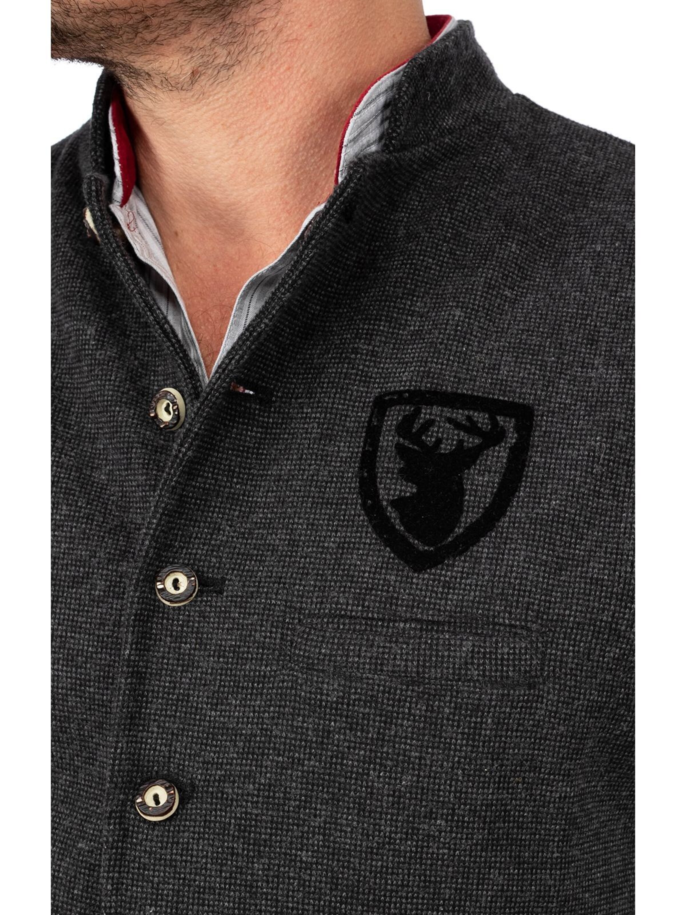 HANGOWEAR Traditional Vest 'Pascal' in Grey