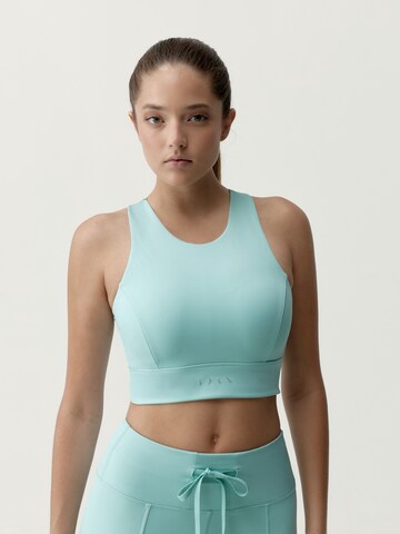 Born Bustier Sport bh 'Ariadna' in Blauw: voorkant