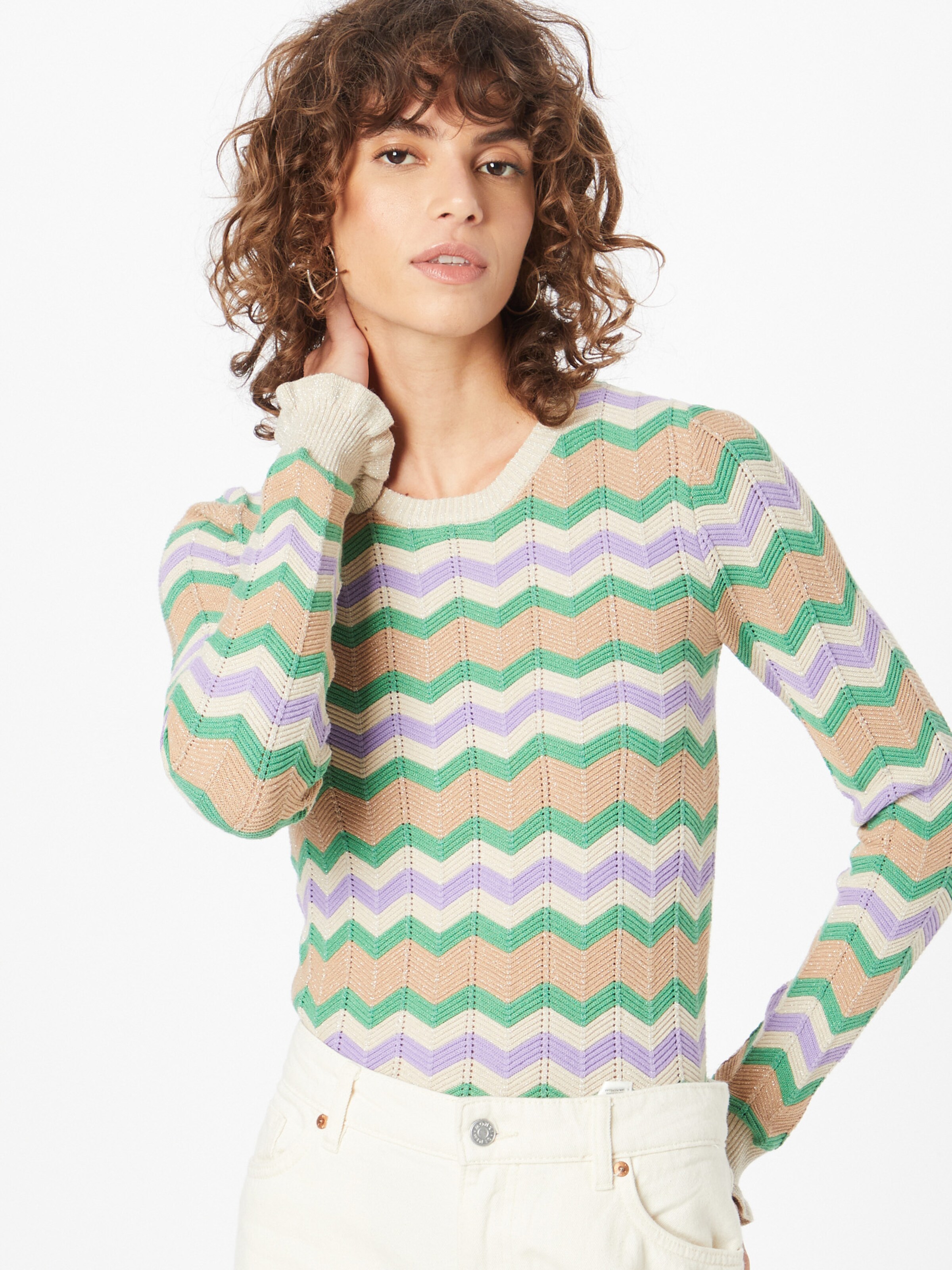 Frauen Pullover & Strick Neo Noir Pullover in Grasgrün - CR99147 Frauen Pullover & Strick Neo Noir Pullover in Grasgrün - CR99147
