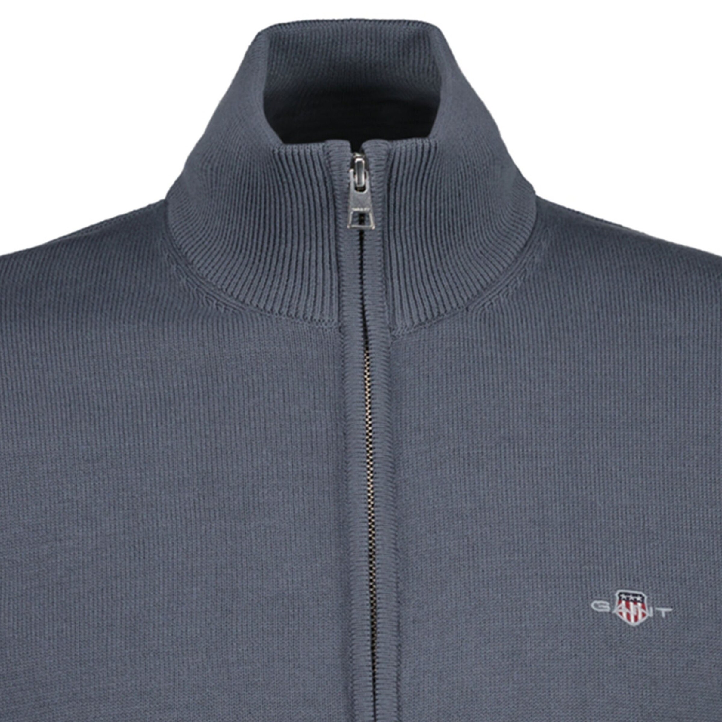 GANT Sweatvest in Grijs