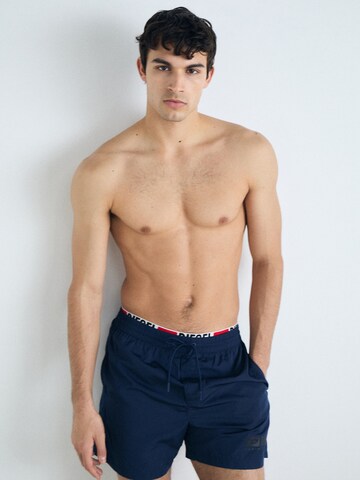 DIESEL Плавательные шорты 'VISPER-41-D-CORE' в Синий: спереди