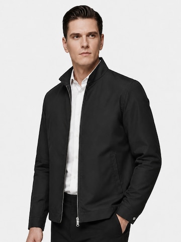 ALLTHEMEN Between-Season Jacket 'Windstille' in Black