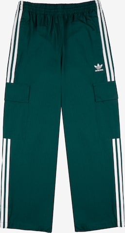 ADIDAS ORIGINALS Loose fit Pants in Green: front