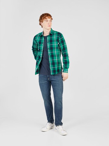 s.Oliver Regular fit Button Up Shirt in Green