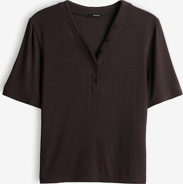 OPUS - Camiseta 'Sanez' en marrón: frente