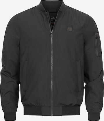 INDICODE JEANS Tussenjas ' Maxim ' in Zwart: voorkant