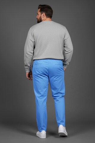 Man's World Tapered Hose in Blau