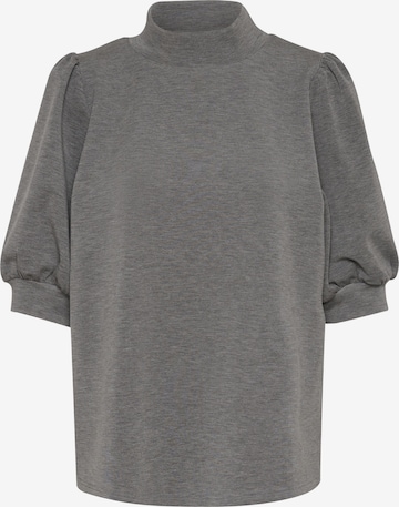 My Essential Wardrobe Blouse in Grey: front