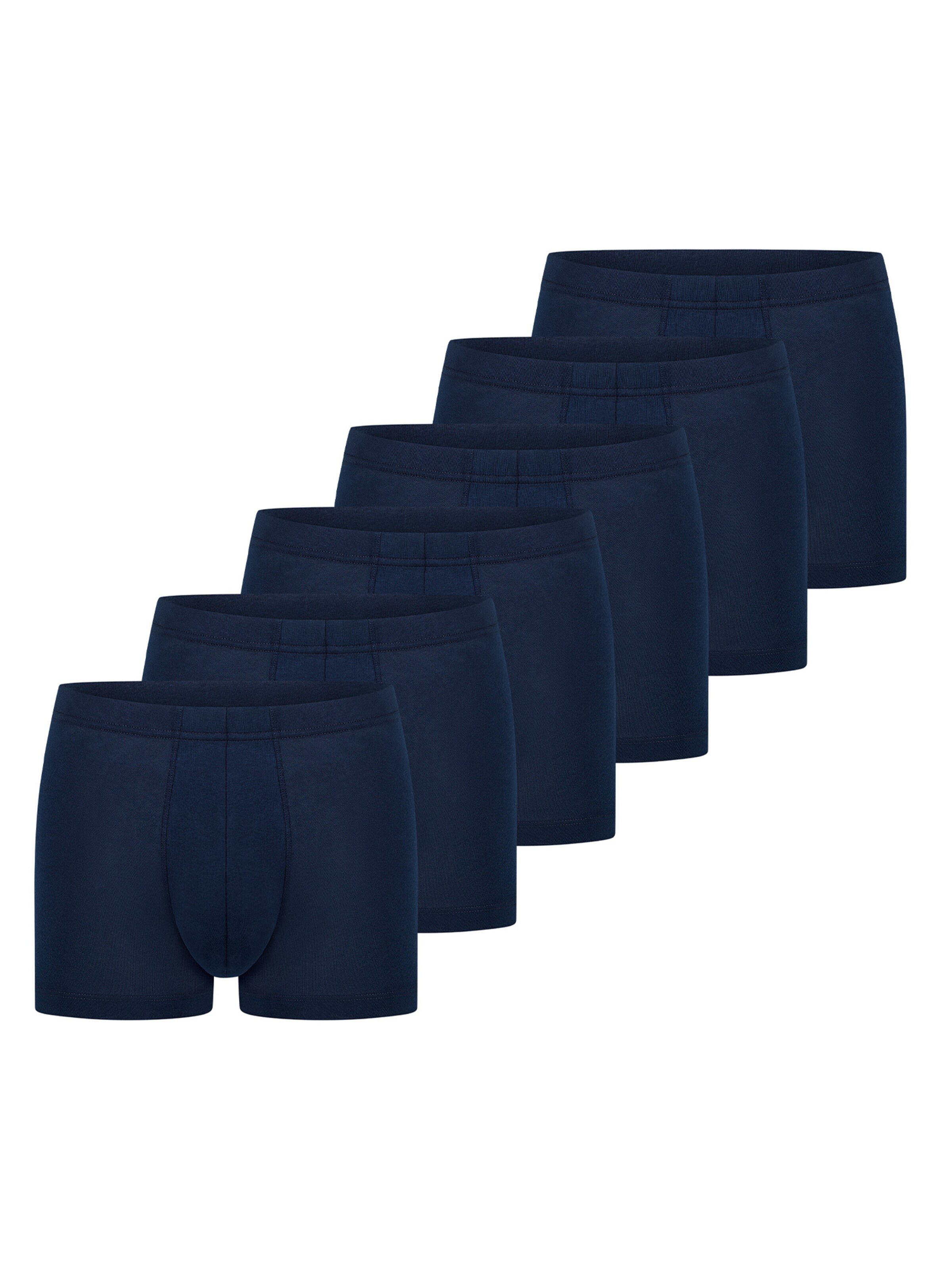 SCHIESSER Boxer shorts '95/5 Essentials - Cotton' in Blue: front