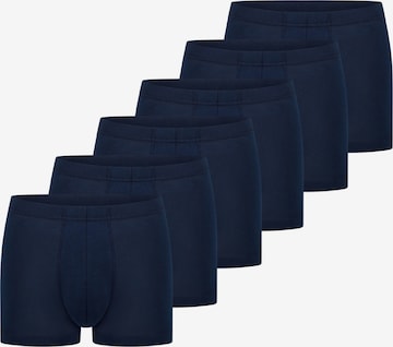 SCHIESSER Boxer shorts '95/5 Essentials - Cotton' in Blue: front