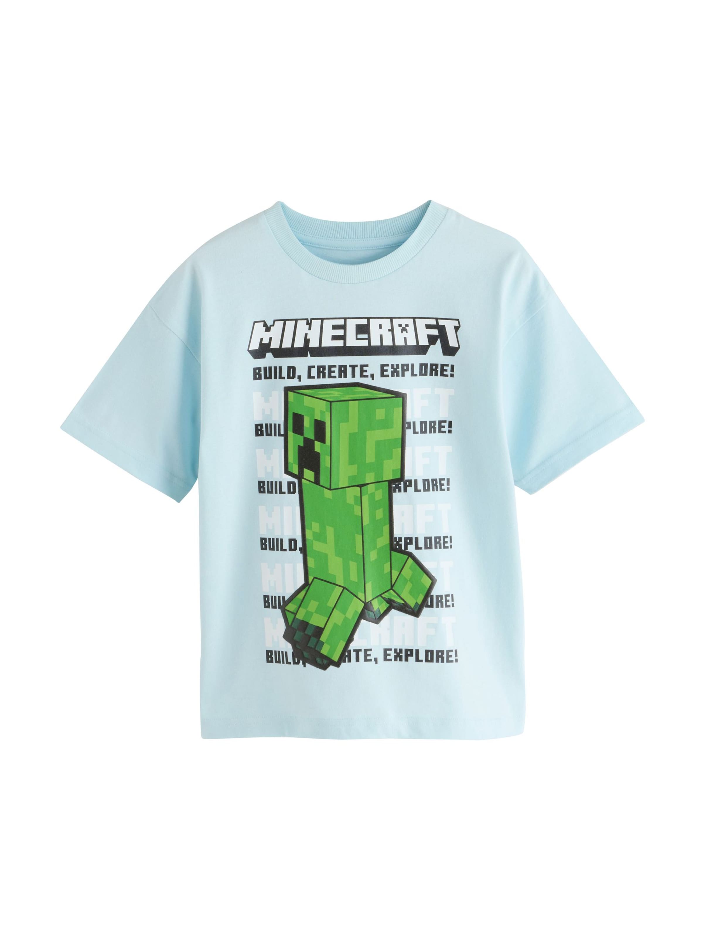 Next Shirt 'Minecraft' in Beige