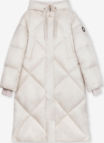 Lola Casademunt Pitkä talvitakki värissä beige: etupuoli