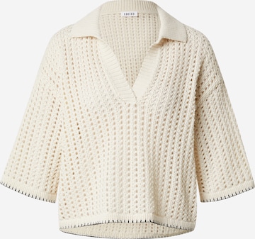 EDITED Sweter 'Sarai' w kolorze beżowy: przód