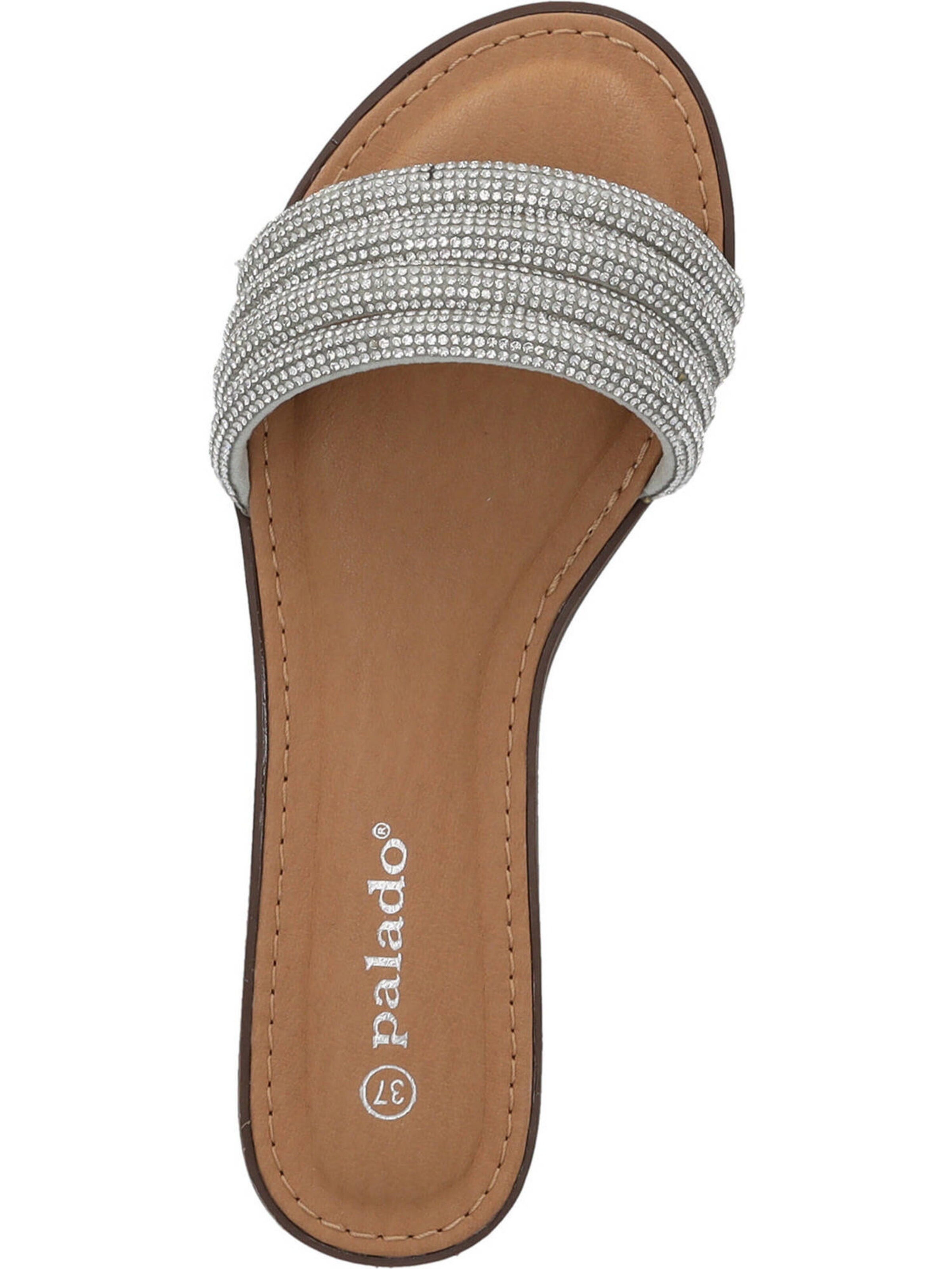 Palado by Sila Sahin Pantolette 'Jeemi' in Silber