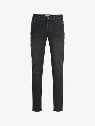 JACK & JONES Slimfit Jeans 'JJIGLENN JJORIGINAL I.K SQ 119' in Schwarz: Vorderseite