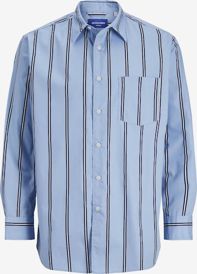 JACK & JONES Overhemd in de kleur Blauw / Zwart / Wit, Productweergave