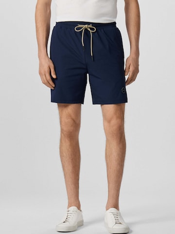 Hackett London Regular Pants in Blue: front