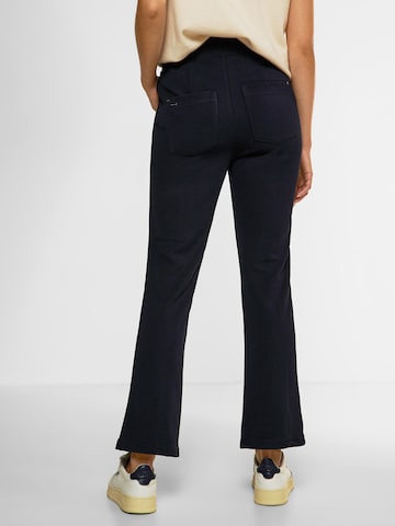STREET ONE Boot cut Trousers in Blue