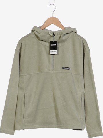 COLUMBIA Sweatshirt & Zip-Up Hoodie in S in Green: front