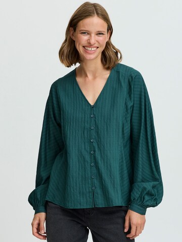 Camicia da donna di b.young in verde: frontale