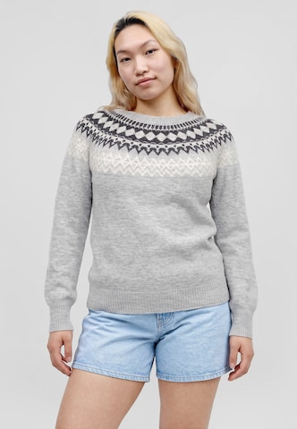 Vero Moda Curve - Jersey 'VMCSimone' en gris: frente