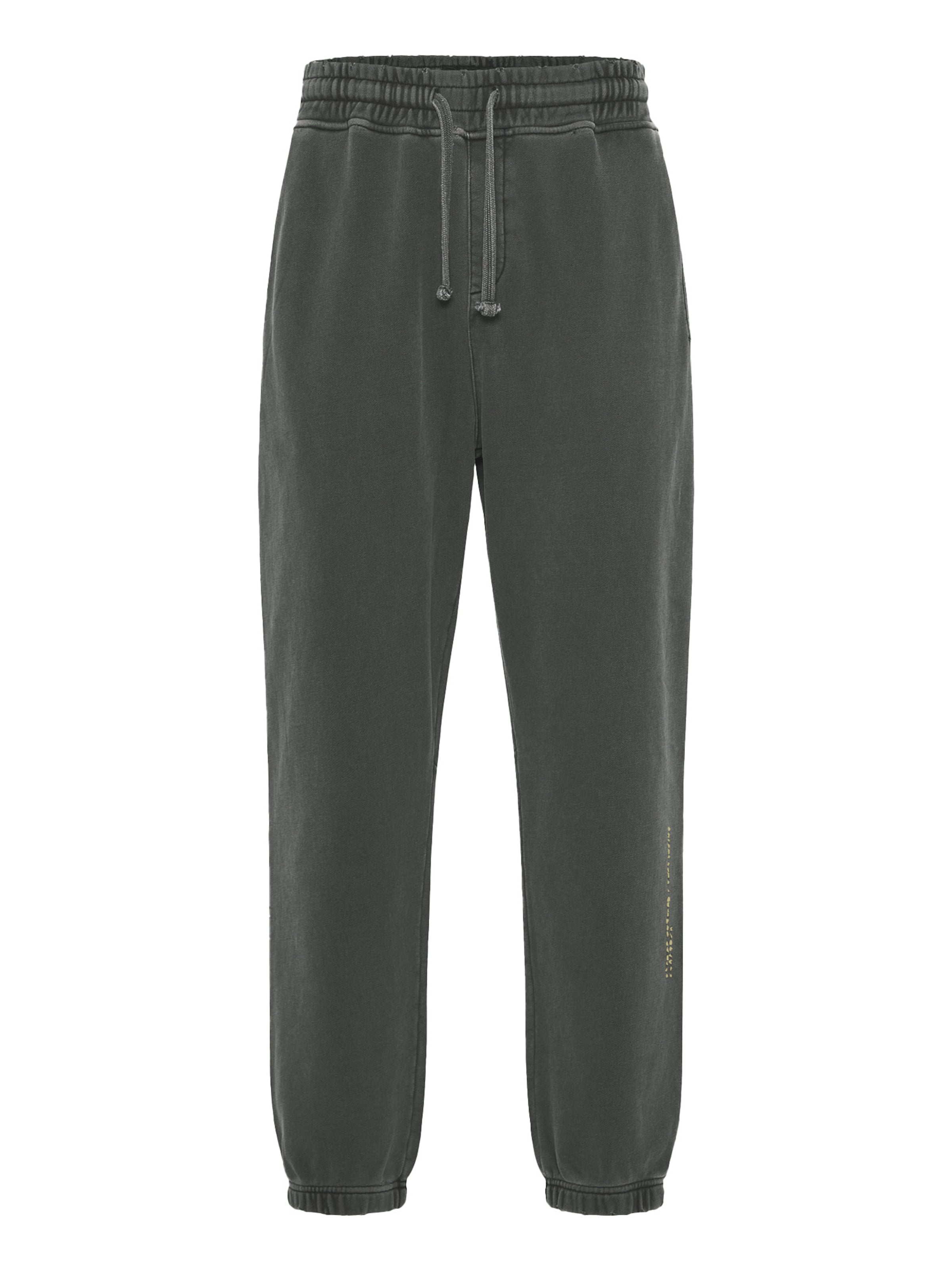 Funky BuddhaTapered Hlače - siva boja: prednji dio