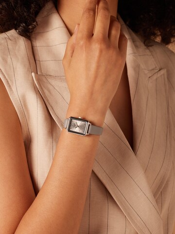 Lucardi Analoog horloge 'Statement' in Grijs: voorkant