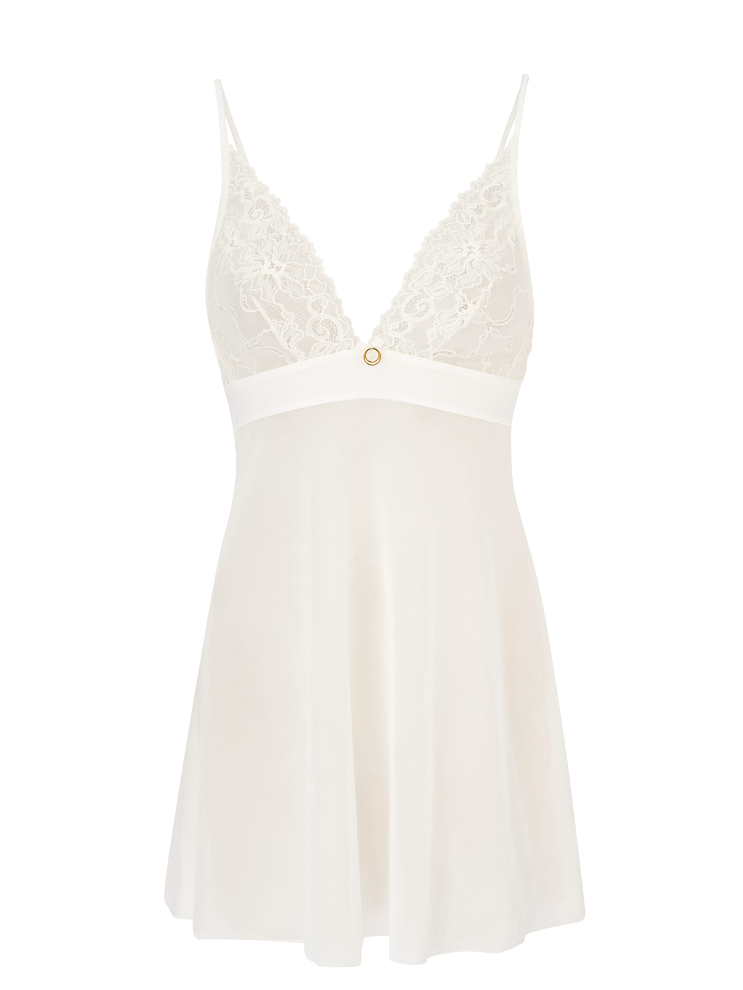 Dagi Negližé – bílá: přední strana