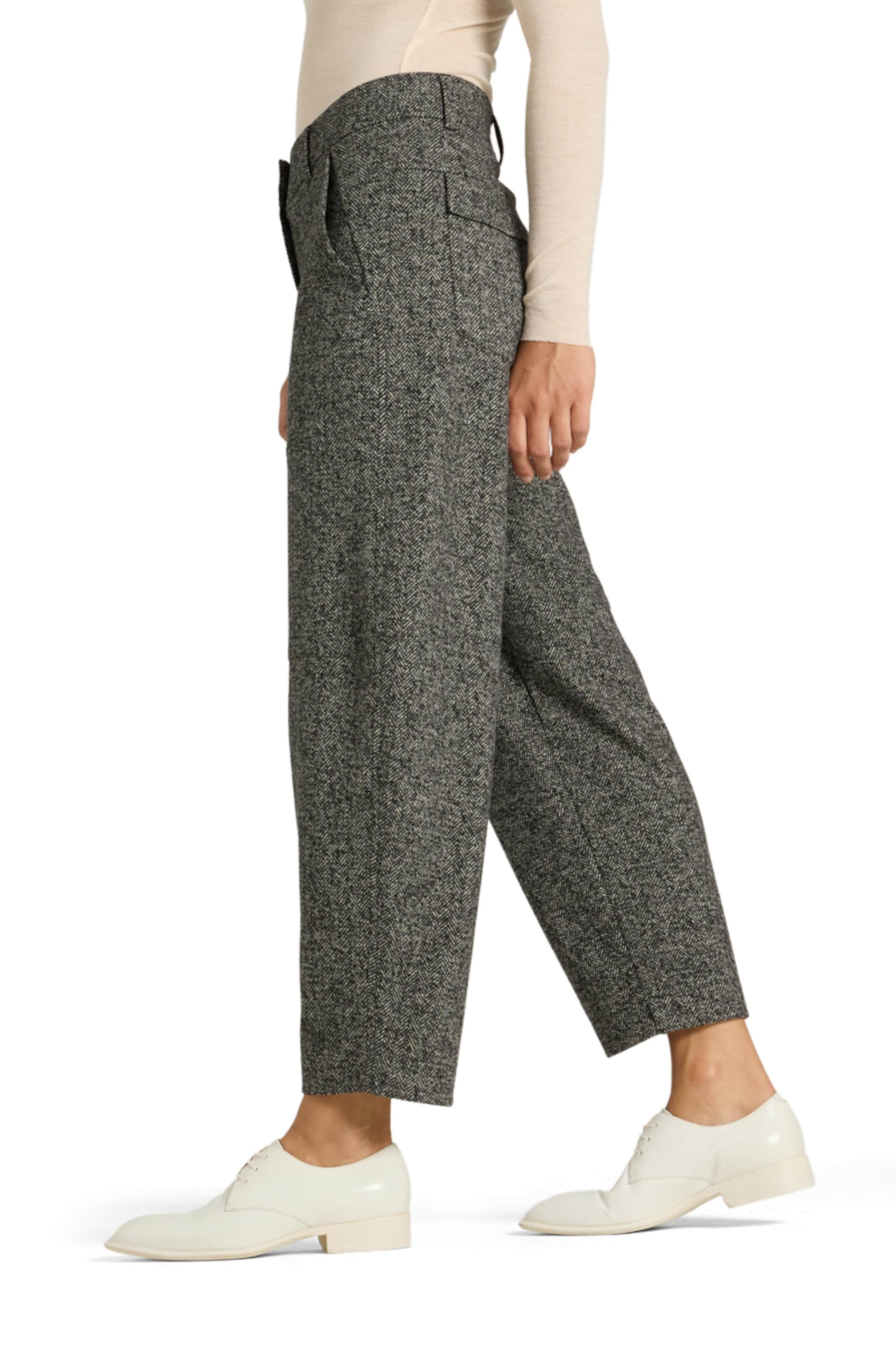 Cambio Barrel Pants ' Orly ' in Grey