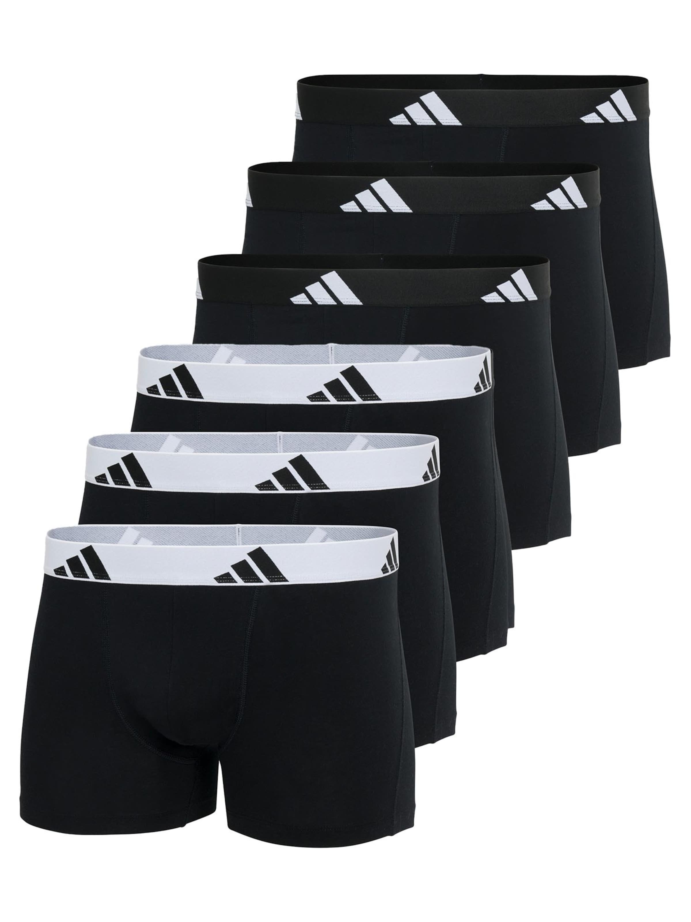 ADIDAS SPORTSWEAR Boxer shorts 'Active Flex Cotton' in Black: front