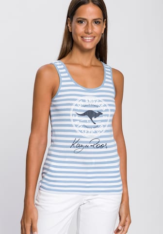 KangaROOS Top | modra barva: sprednja stran