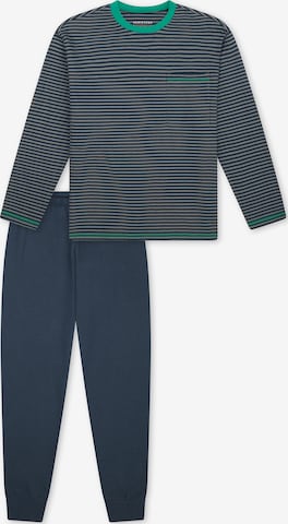 Pyjama ' Nightwear ' SCHIESSER en bleu : devant