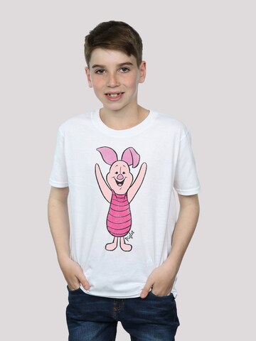 F4NT4STIC Shirt 'Winnie The Pooh Piglet Classic' in Weiß: Vorderseite