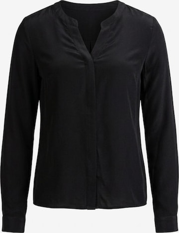 Posh Gear Blouse 'Seidenbluse Nobicetta' in Black: front