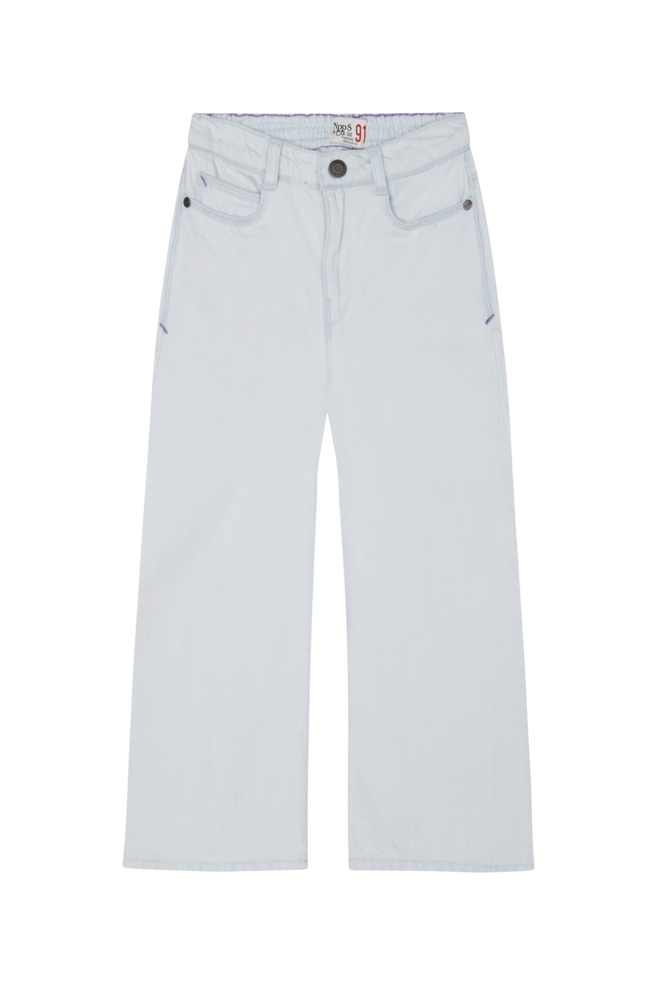 Noppies Regular Jeans ' Nicholson ' in Wit: voorkant