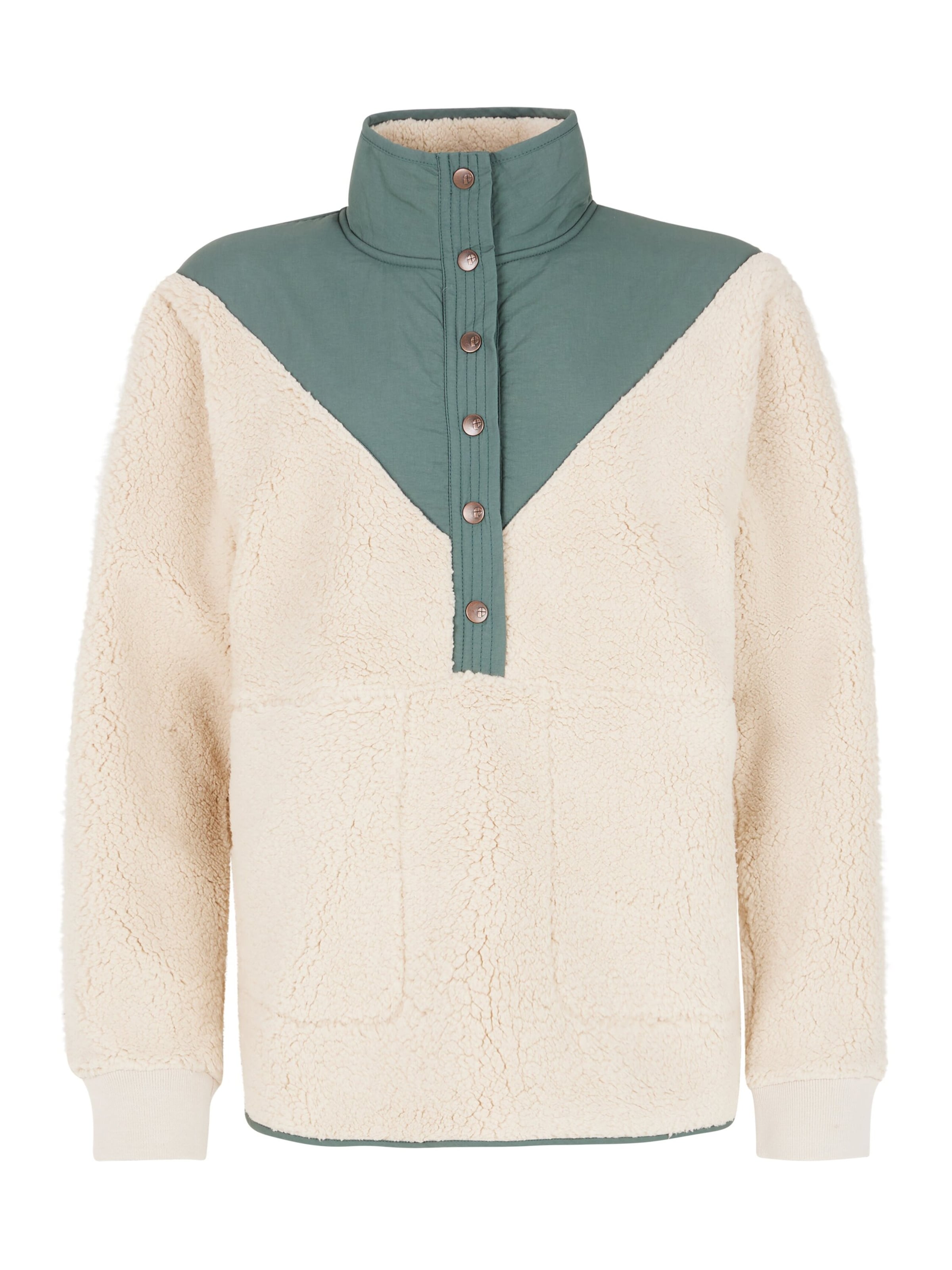 PROTEST Sportsweatshirt 'PRTCYBER'‌‌‌‌‌‌ in Grün: Vorderseite