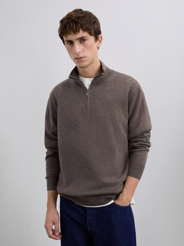 Scalpers Svetr 'Peak' – šedá