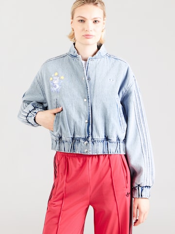 Giacca di mezza stagione di ADIDAS ORIGINALS in blu: frontale